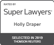Holly Draper Selected as 2019 Super Lawyer