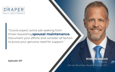 Rob McAngus | Understanding Spousal Maintenance