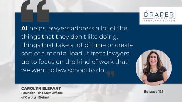 Carolyn Elefant | Leveraging Artificial Intelligence in Family Law: Tools, Risks, and Policy