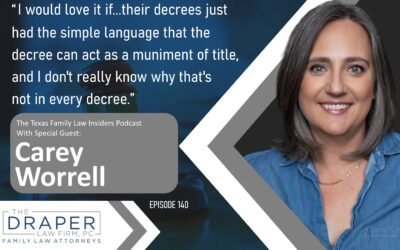 Carey Worrell | Episode 140 What Every Family Lawyer Needs to Know about Real Estate Law